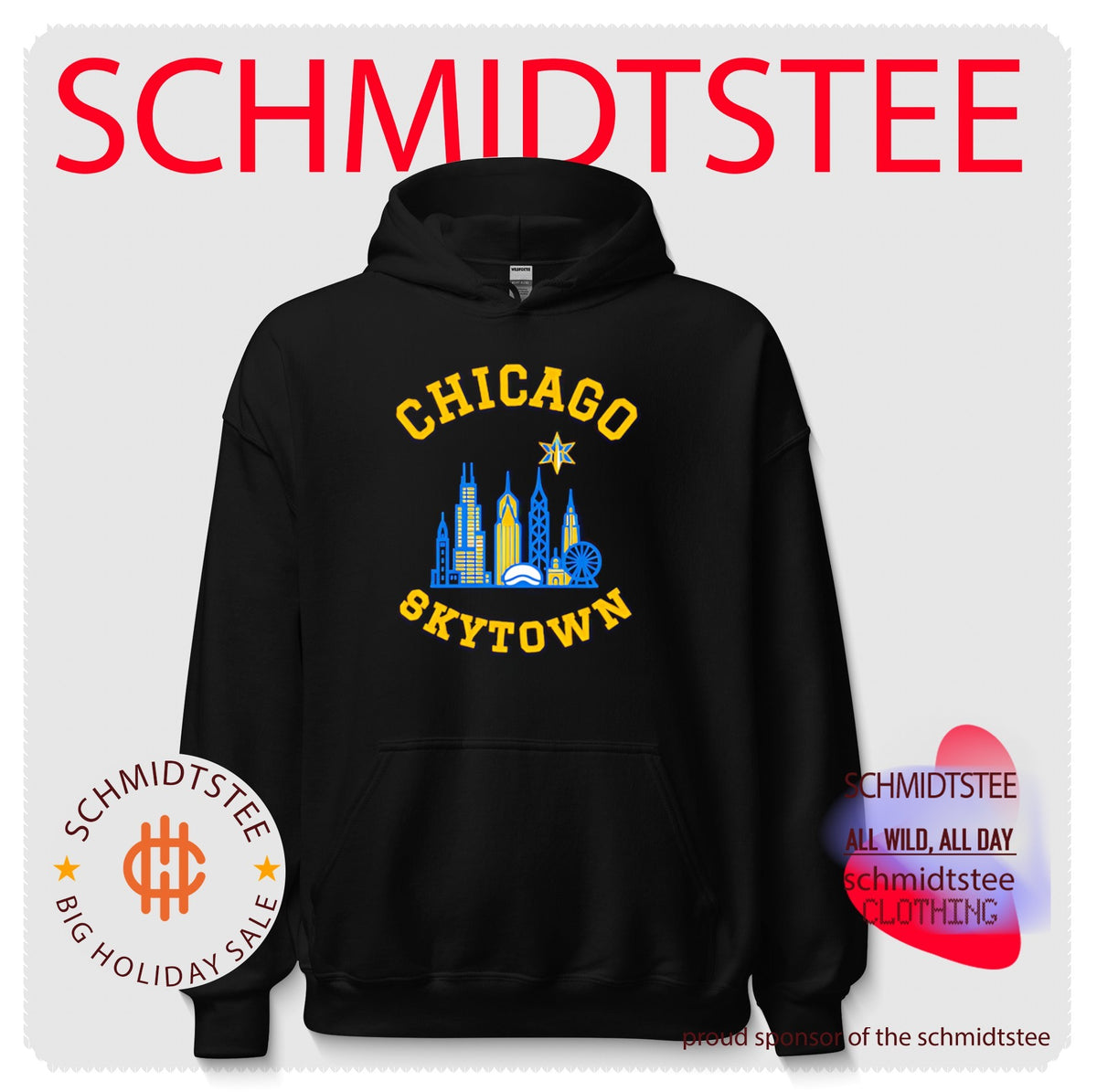 Chicago Skytown Skyline WNBA Basketball shirt