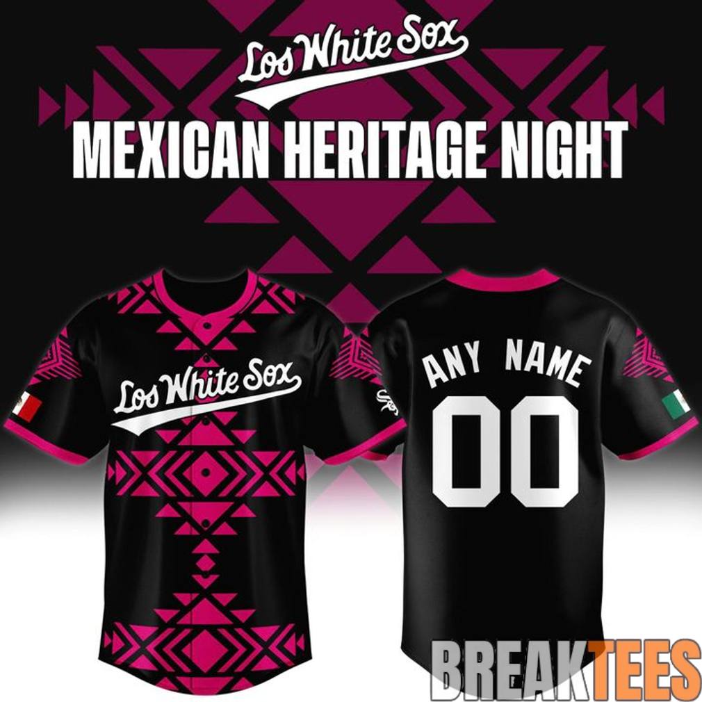 Chicago White Sox 2026 Mexican Heritage Night Custom Jersey