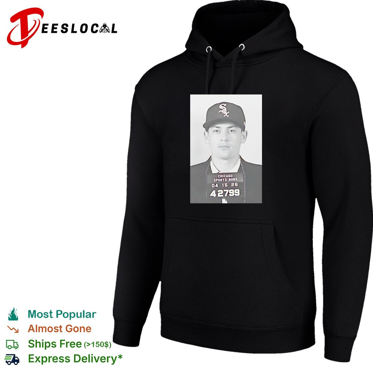 Chicago White Sox Chicago sports bums mugshot 04 15 26 shirt