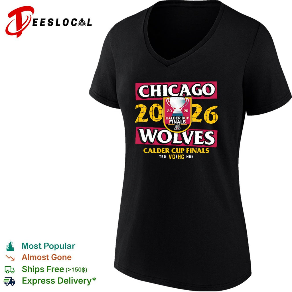 Chicago Wolves 2026 Calder Cup Finals Hockey shirt