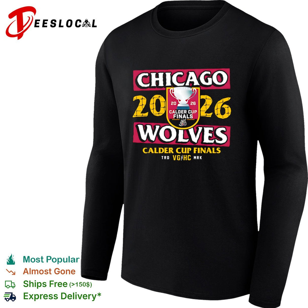 Chicago Wolves 2026 Calder Cup Finals Hockey shirt