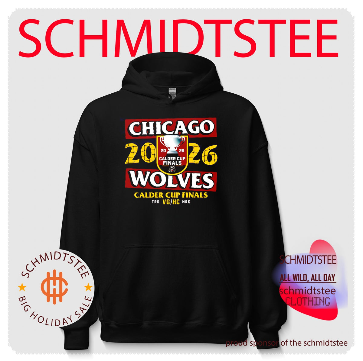 Chicago Wolves 2026 Calder Cup Finals shirt