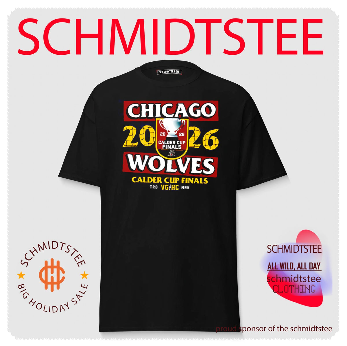 Chicago Wolves 2026 Calder Cup Finals shirt