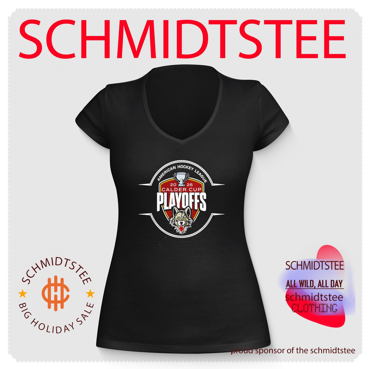 Chicago Wolves 2026 Calder Cup Playoffs Game shirt
