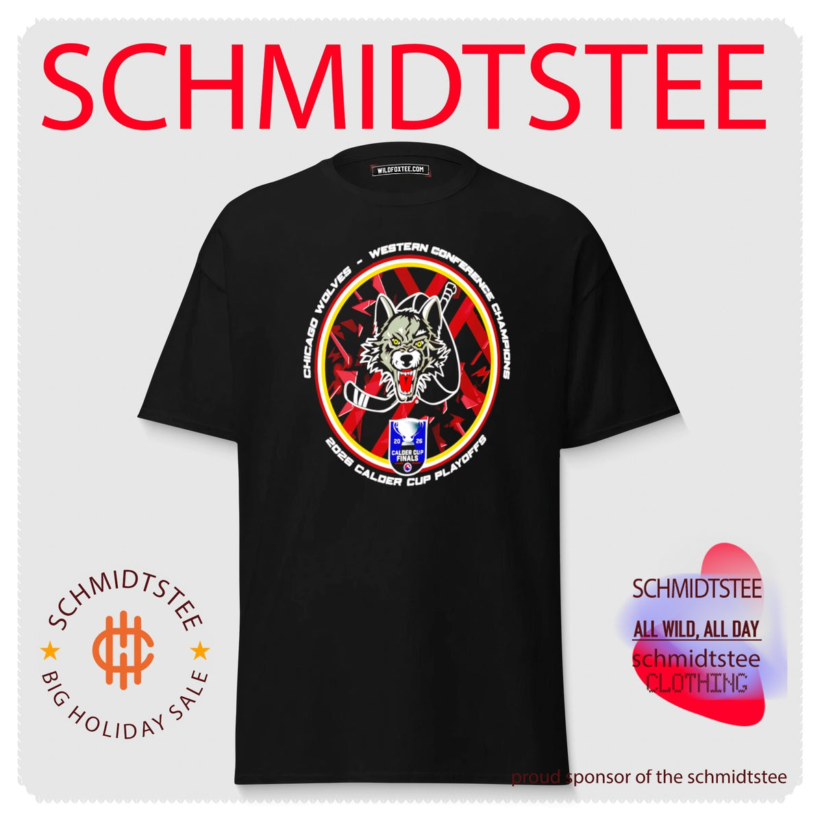 Chicago Wolves 2026 Finals Western Conference Champions shirt
