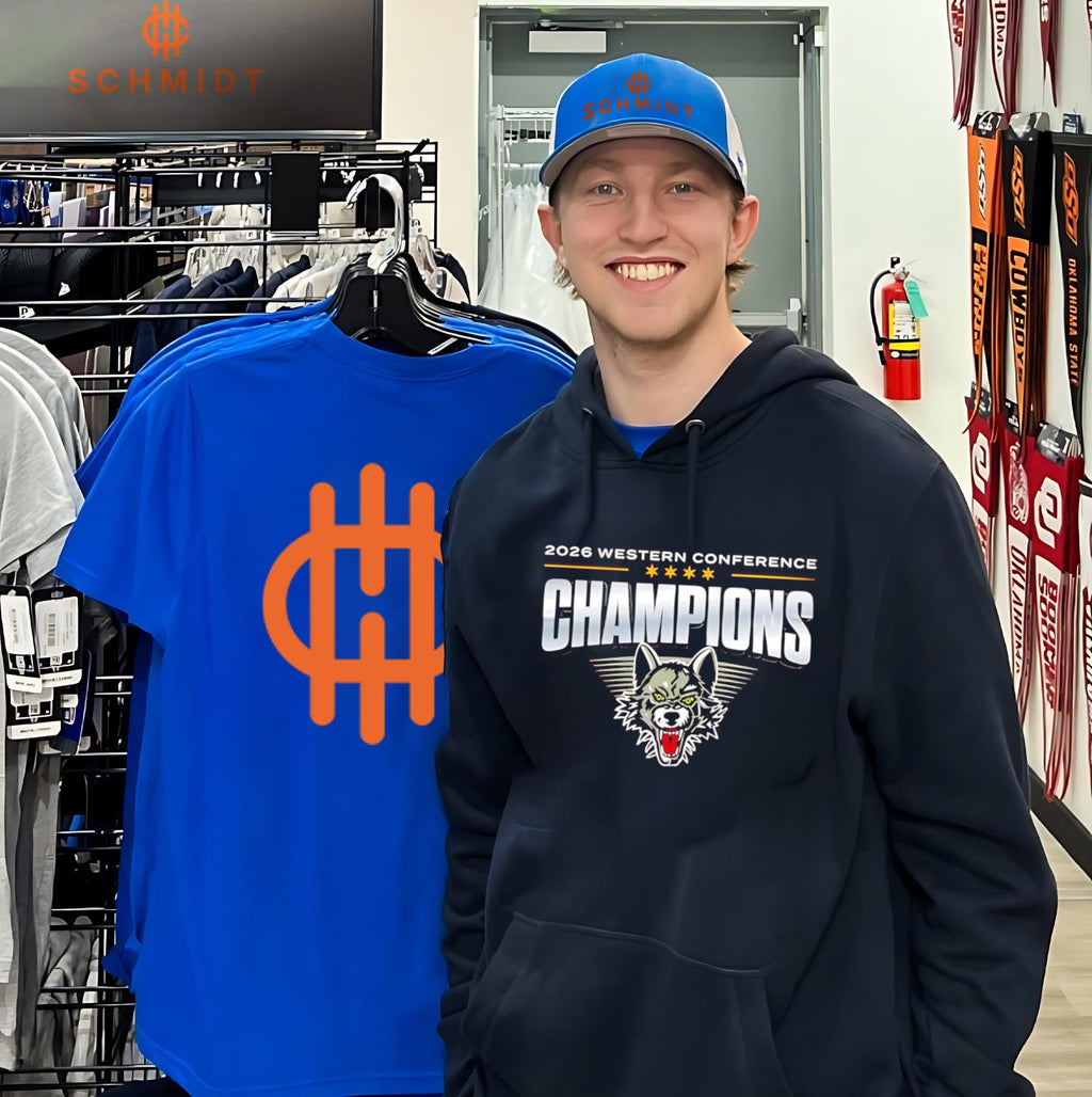 Chicago Wolves 2026 Western Conference Champions logo shirt