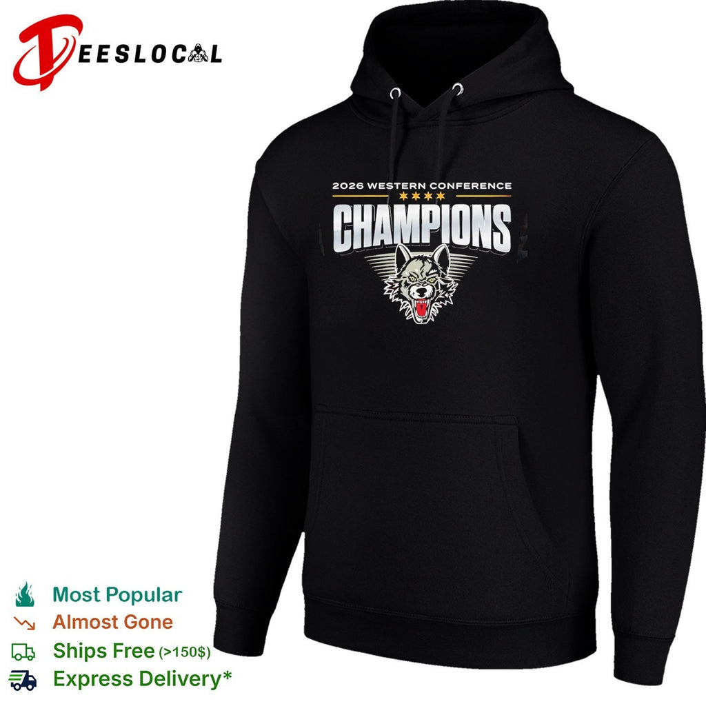 Chicago Wolves Western Conference Champions 2026 Shirt