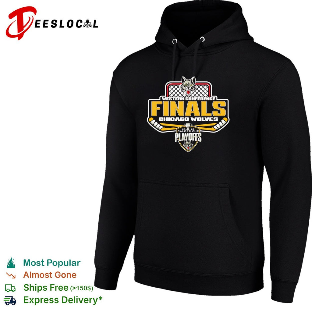 Chicago Wolves Western Conference Finals 2026 Calder Cup Playoffs hockey shirt