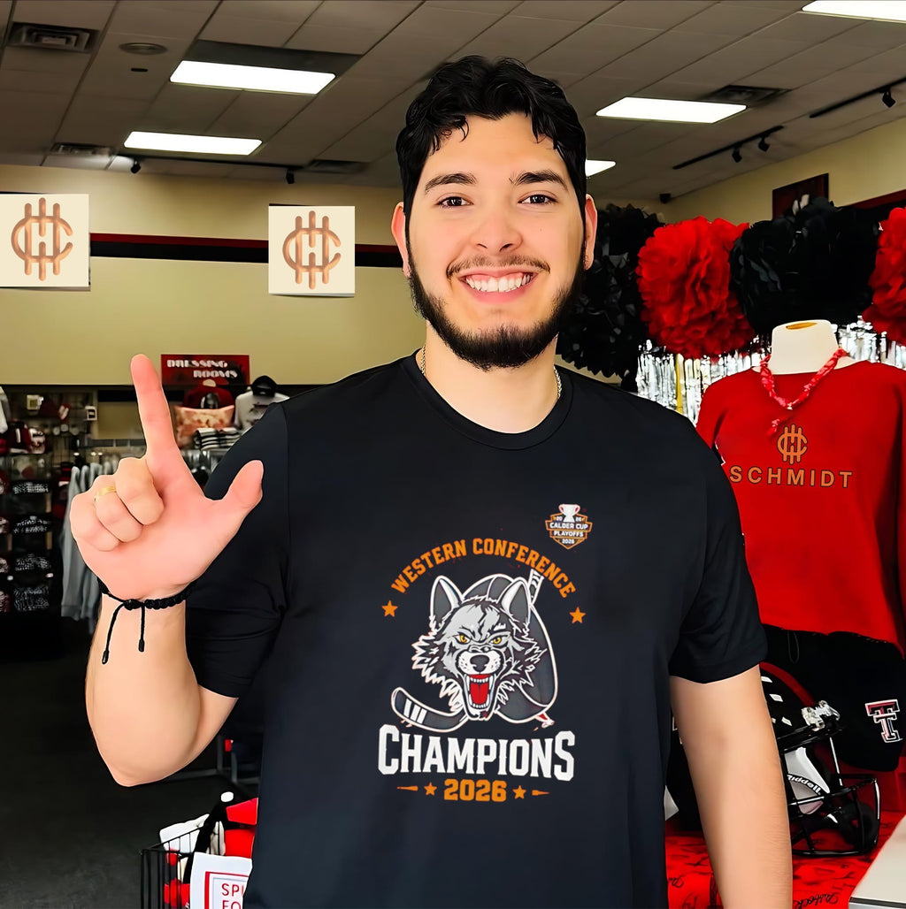 Chicago Wolves Wolf Pack Western Champions 2026 shirt