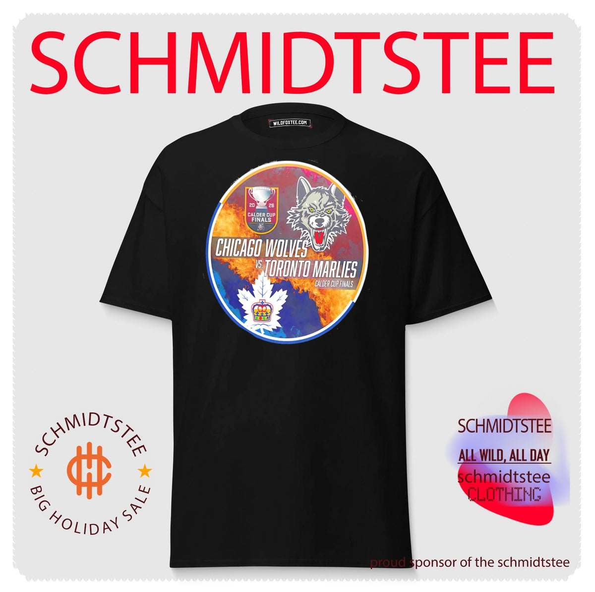 Chicago Wolves vs Toronto Marlies 2026 Calder Cup Finals Matchup shirt