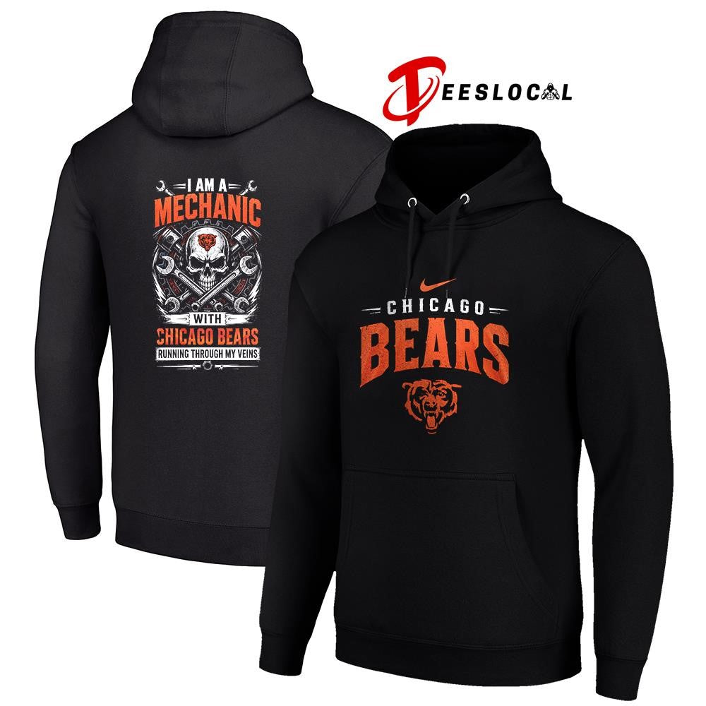 ChicagoBearsIamamechanicrunningthroughmyveinsskeletonshirt