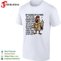 Chicken my vocabulary at work what the fuck are you fucking kidding me fuck you shirt
