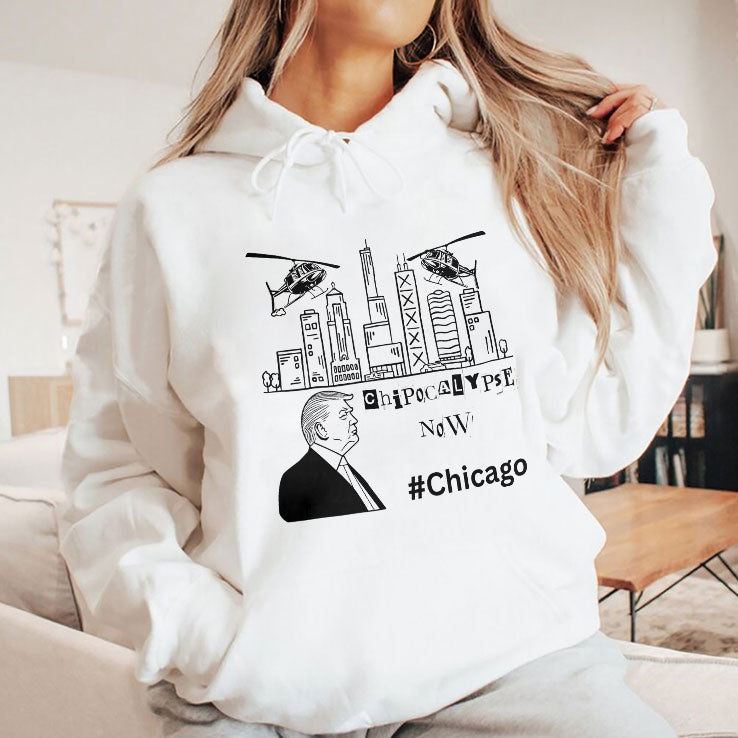 Chipocalypse Now Chicago Department of War Trump T Shirt