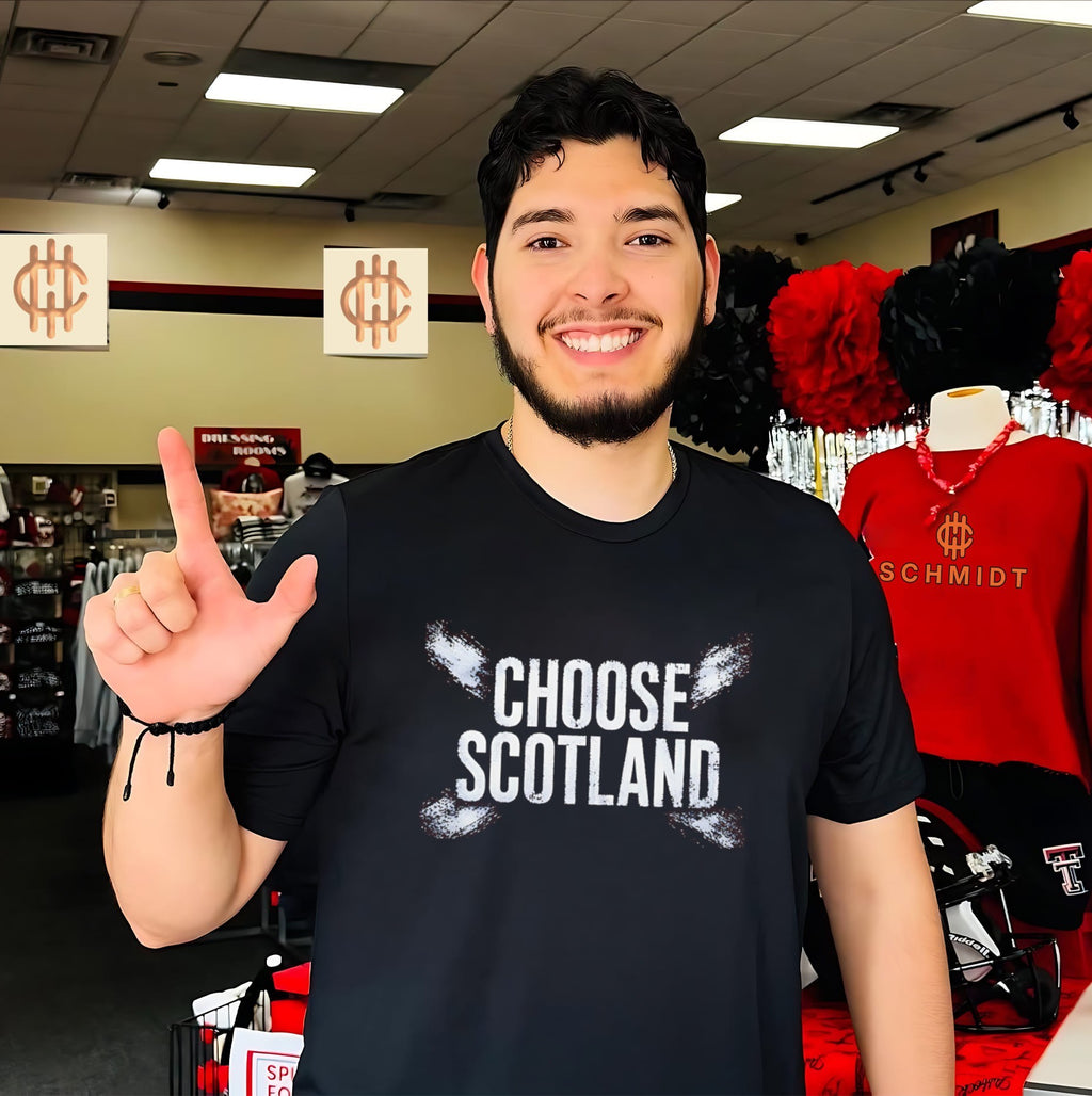Choose Scotland flag 2026 shirt