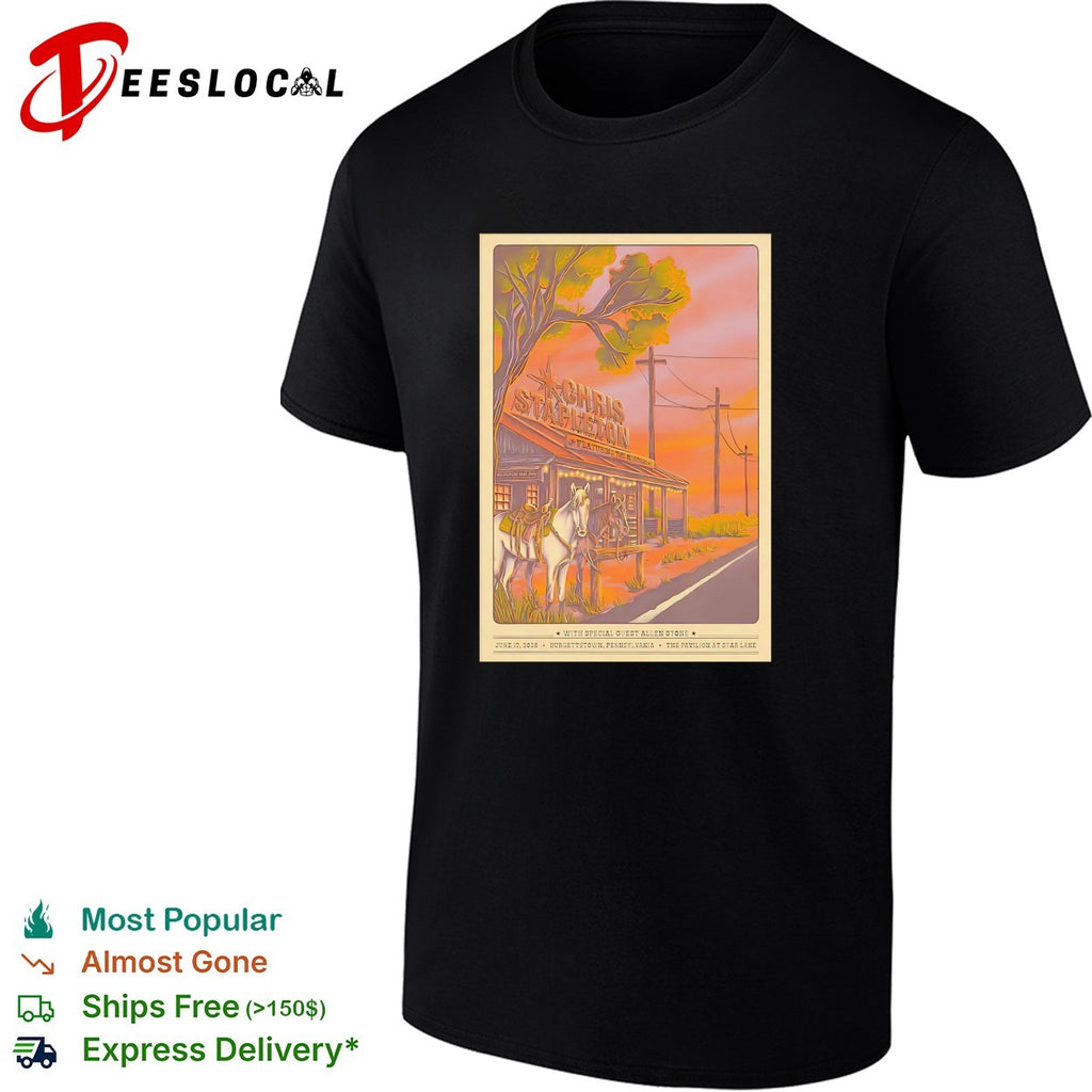 Chris Stapleton Featuring The Honchos All American Road Show Allen Stone shirt