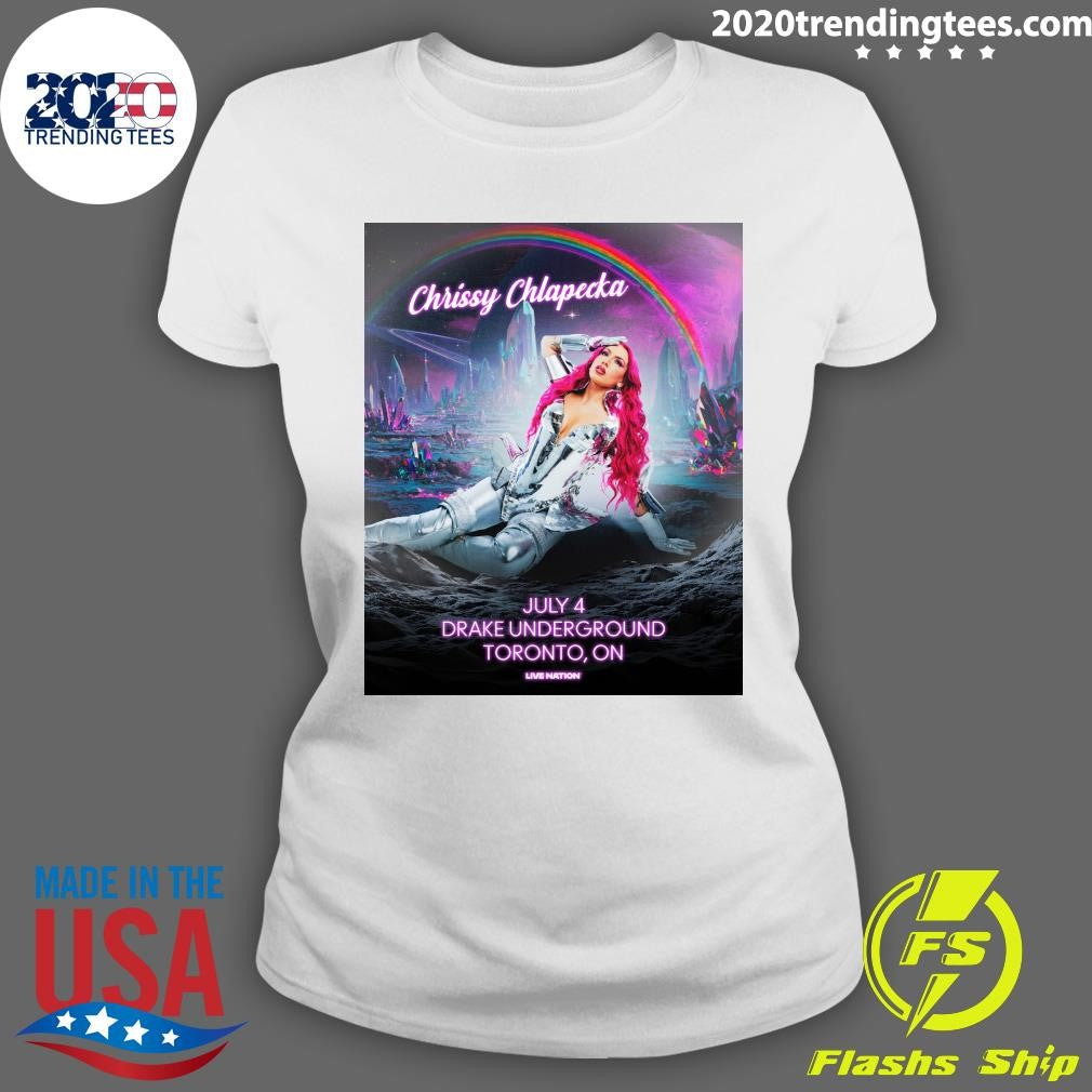 Chrissy Chlapecka Is Coming To Drake Underground On July 4, 2026 Time For Chaos Toronto Shirt