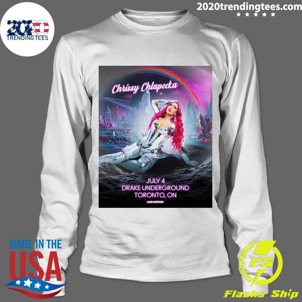 Chrissy Chlapecka Is Coming To Drake Underground On July 4, 2026 Time For Chaos Toronto Shirt