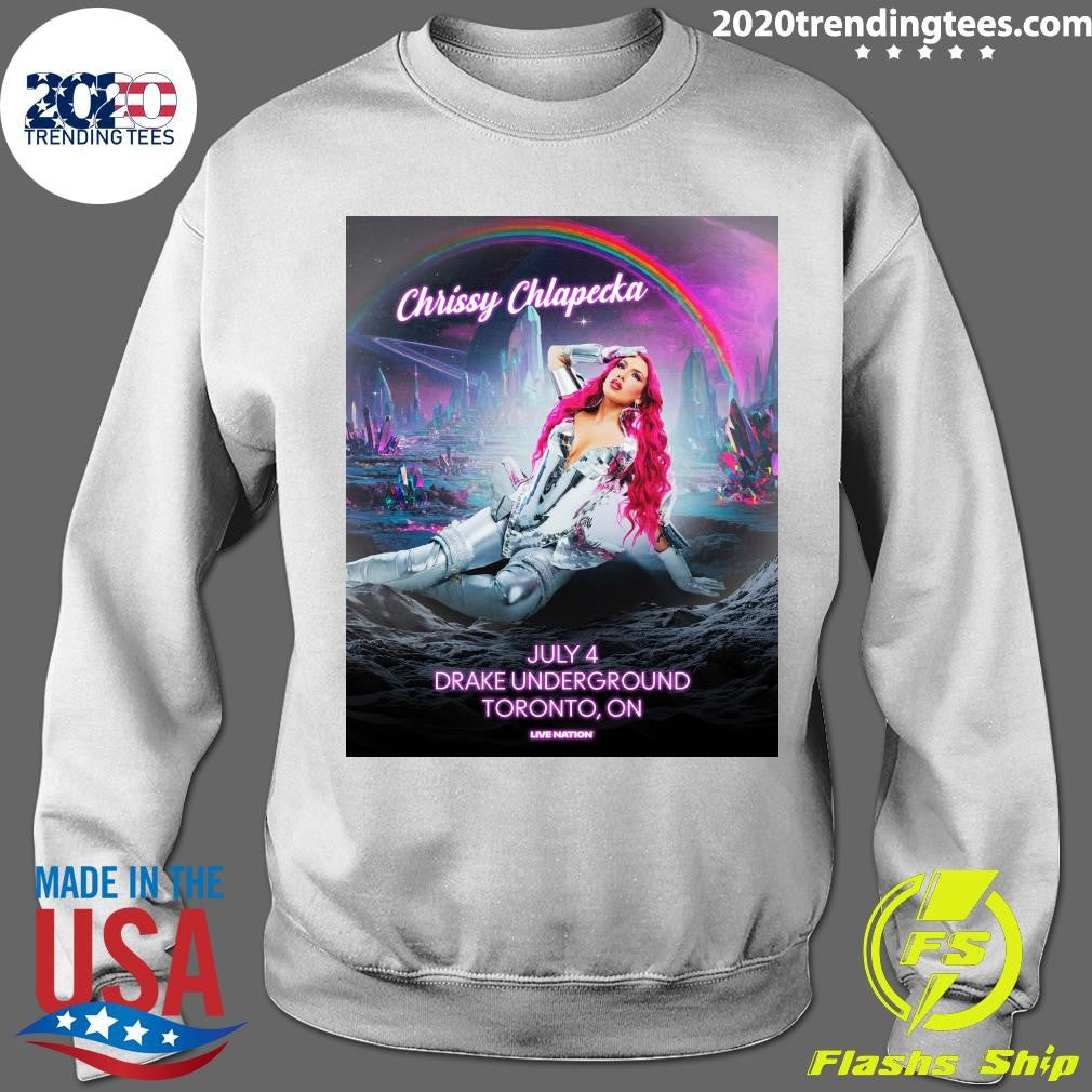 Chrissy Chlapecka Is Coming To Drake Underground On July 4, 2026 Time For Chaos Toronto Shirt
