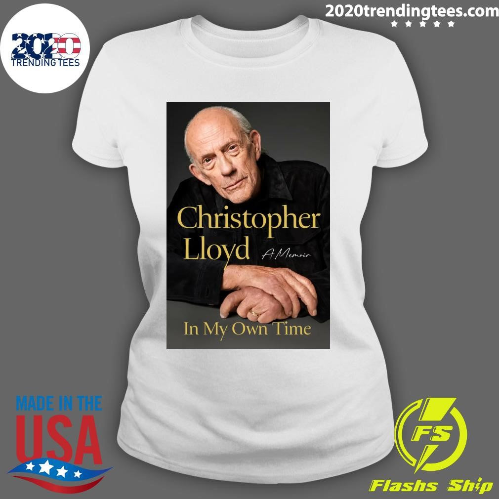 Christopher Lloyd In My Own Time Available 10.27.26 Shirt