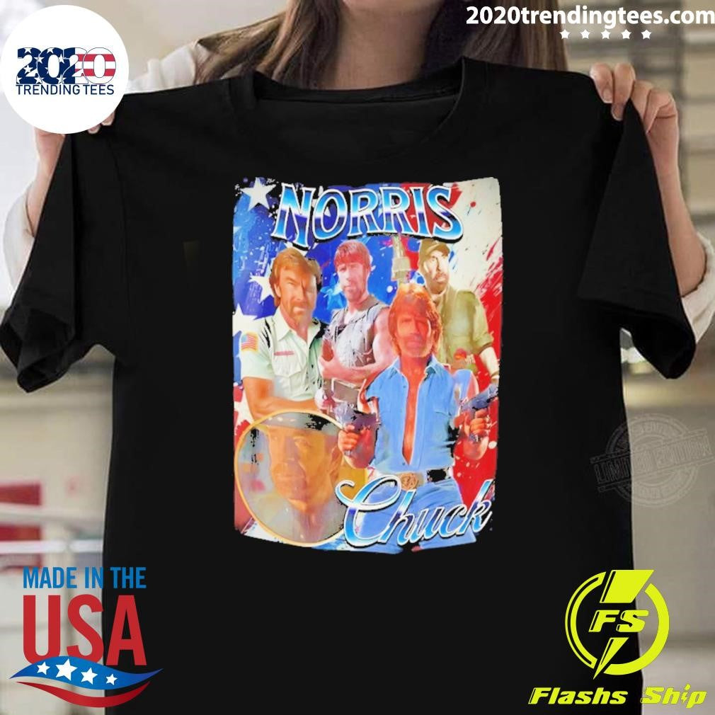 Chuck Norris Walker Texas Ranger Funny Way Of The Dragon Shirt