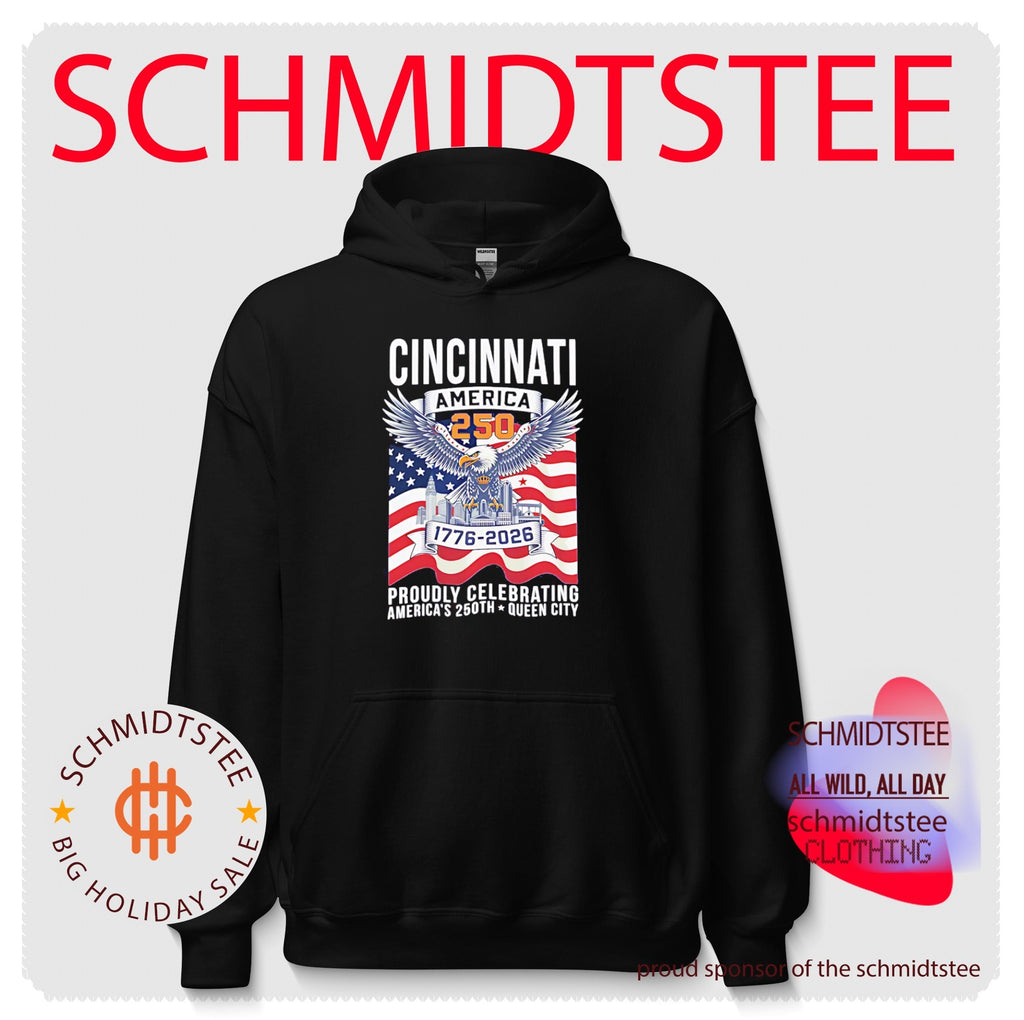 Cincinnati America 250th Anniversary 1776-2026 Proudly Celebrating shirt