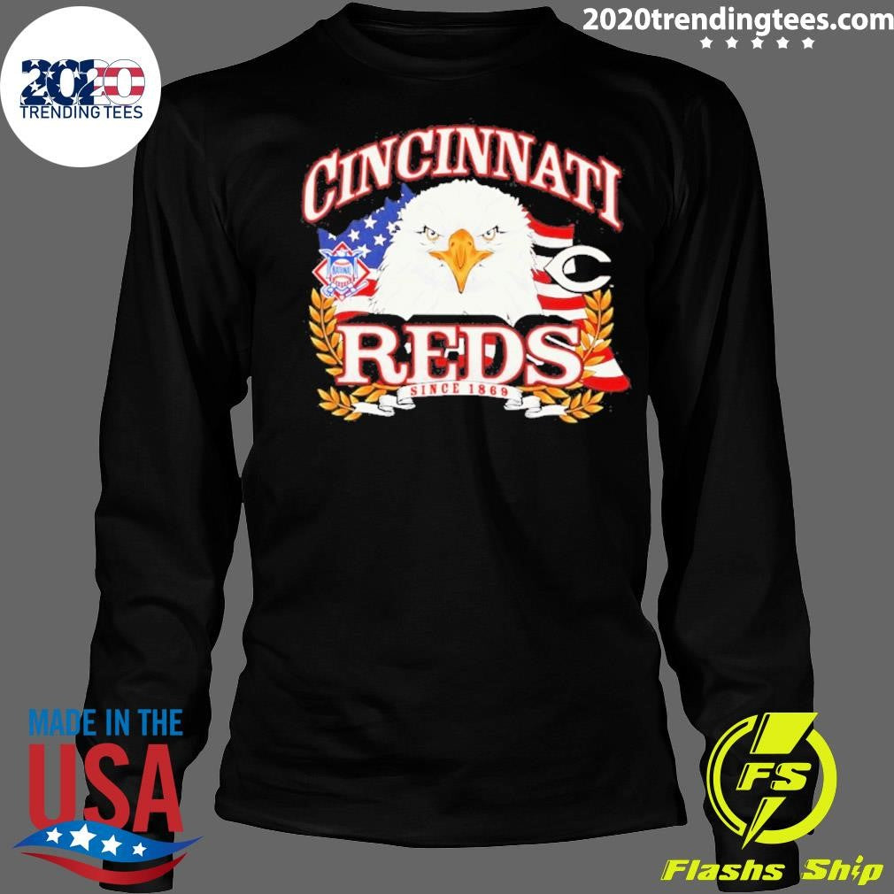Cincinnati Reds Celebrating America’s 250th National League Eagle Shirt
