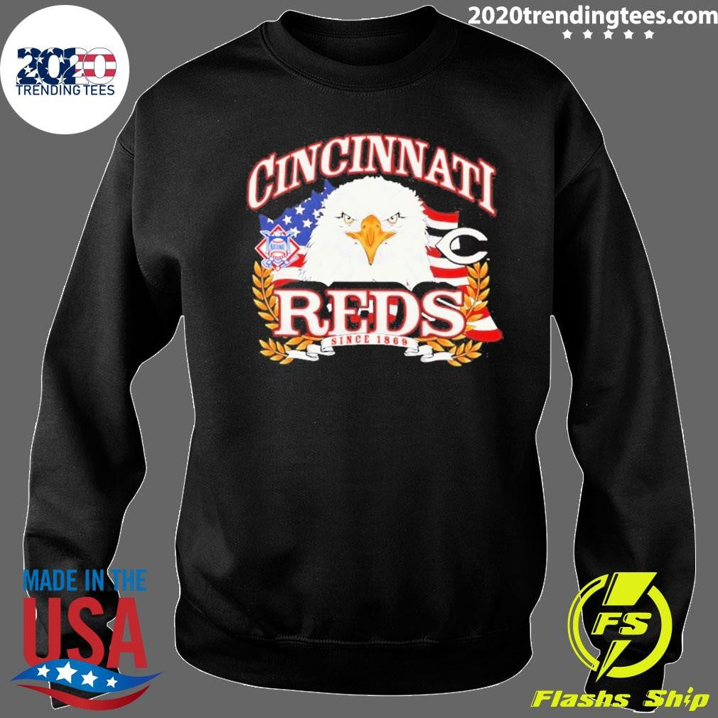 Cincinnati Reds Celebrating America’s 250th National League Eagle Shirt