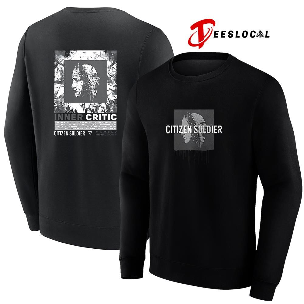 Citizen Soldier Inner Critic family heirlooms graphic shirt
