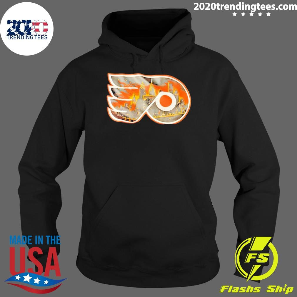 City Skyline Philadelphia Flyers Hockey Nhl 2026 Logo Shirt