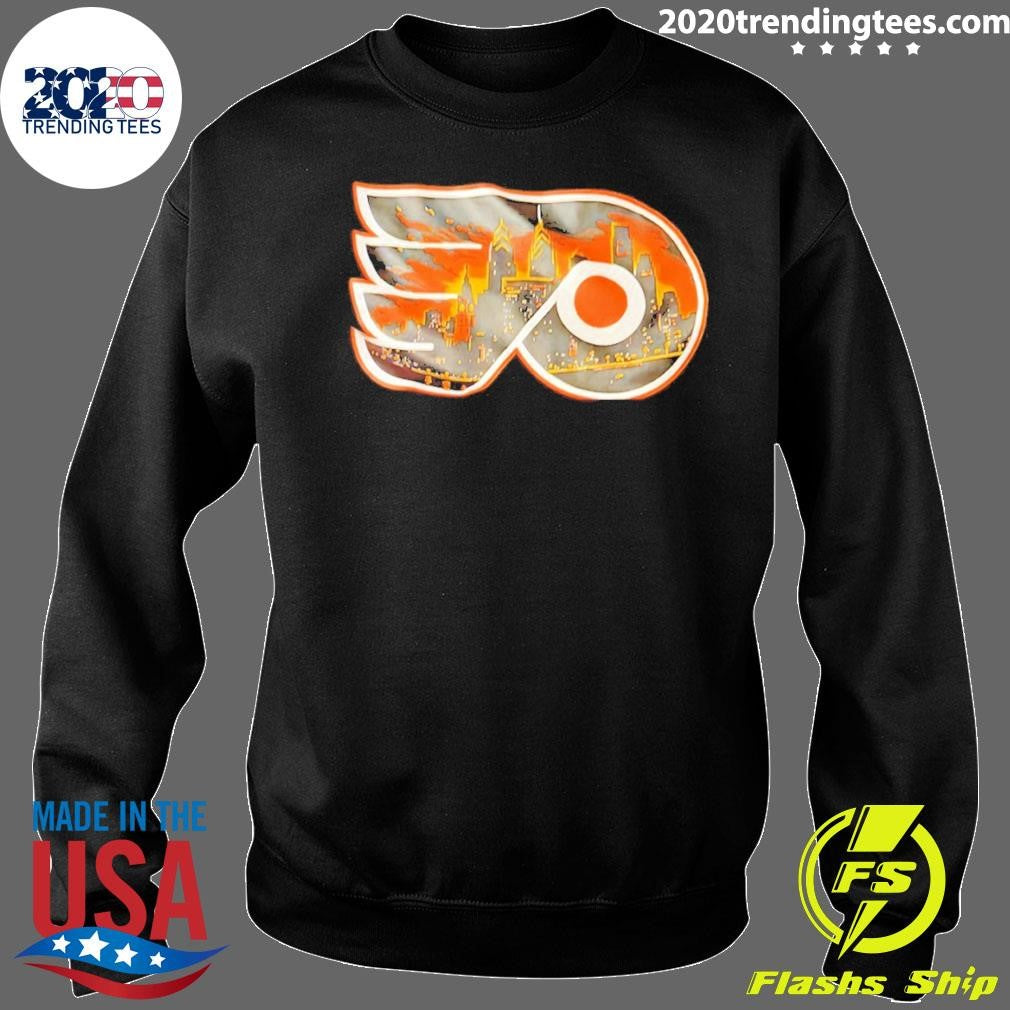 City Skyline Philadelphia Flyers Hockey Nhl 2026 Logo Shirt