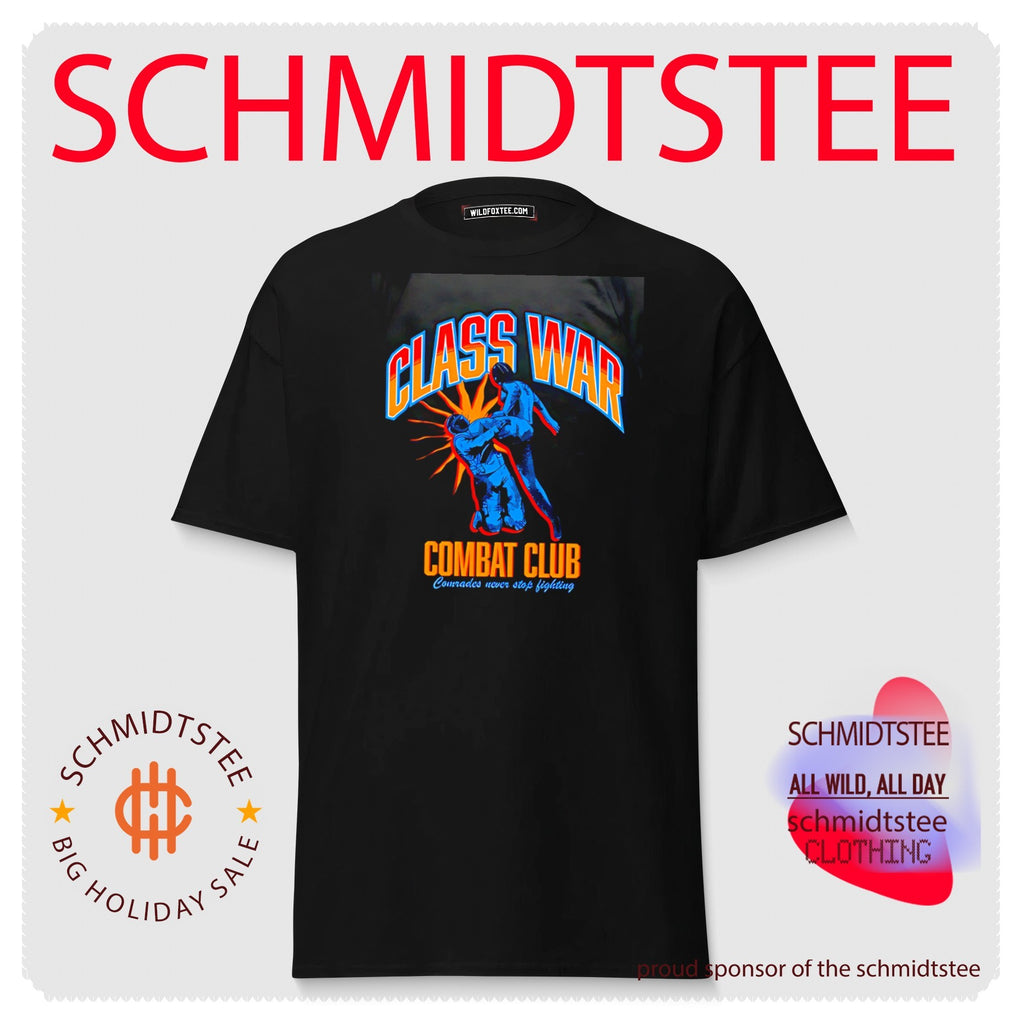 Class War combat club camrades never stop fighting graphic shirt