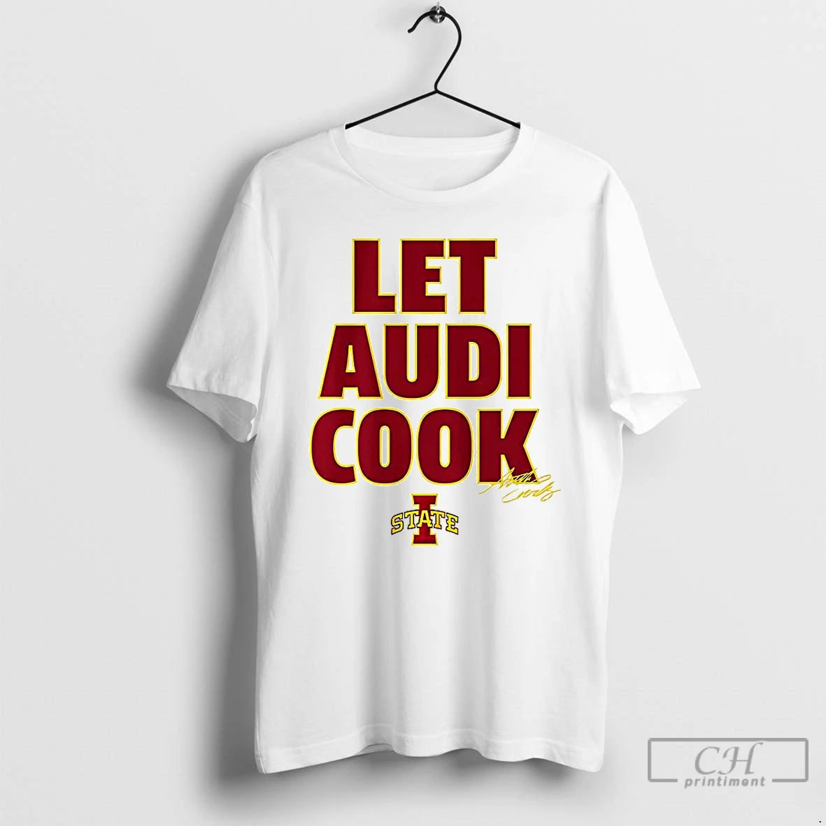 Classic Audi Crooks Iowa State Cyclones Basketball Let Audi Cook Signature