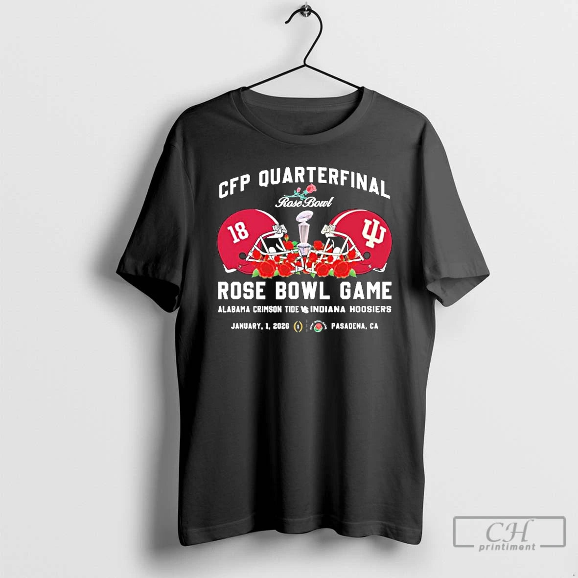 Classic Cfp Quarterfinal Rose Bowl Game Alabama Vs Hoosiers Helmet