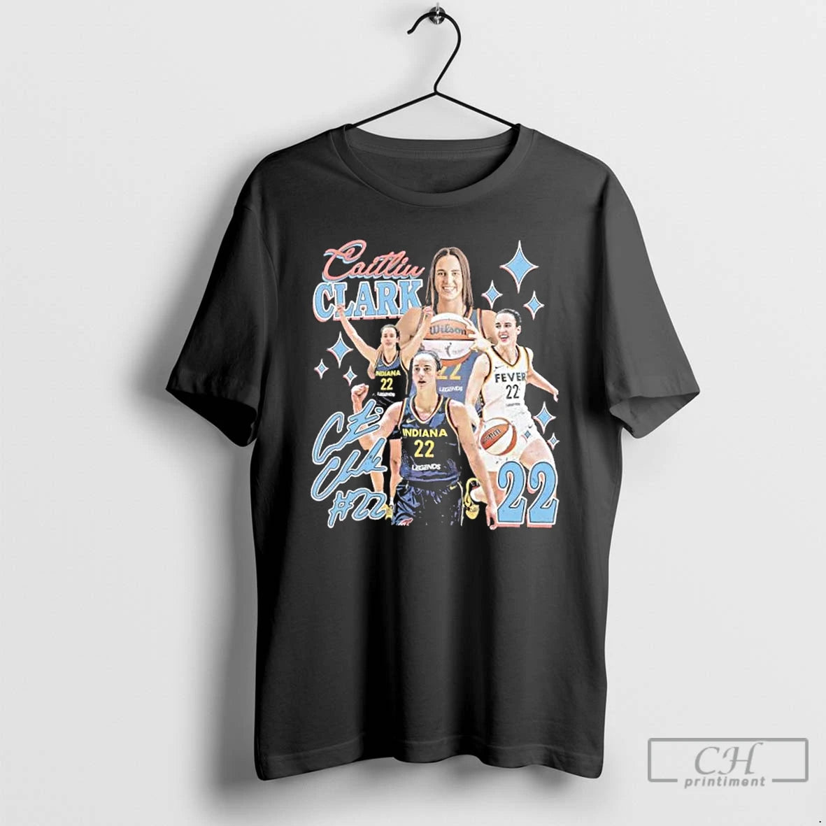 Classic Caitlin Clark Indiana Fever Womens Basketball Vintage Graphic