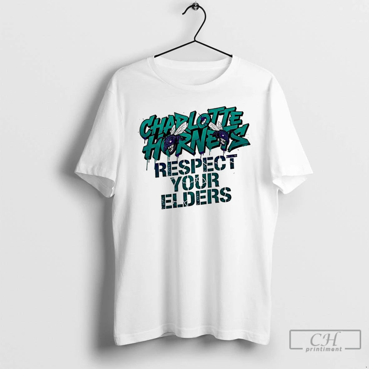 Classic Charlotte Hornets Respect Your Elders