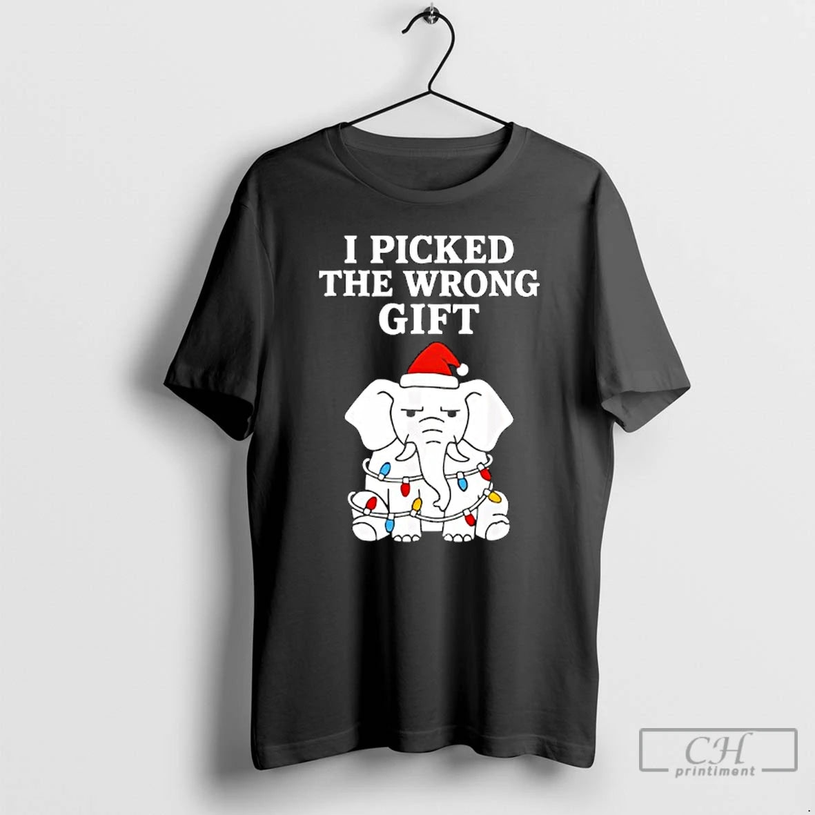 Classic Christmas Elephant I Picked The Wrong Gift