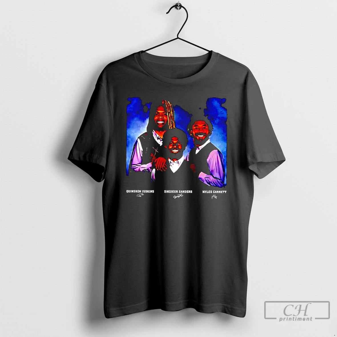Classic Cleveland Football Step Brother Shedeur Sanders Quinshon Judkins Myles Garrett