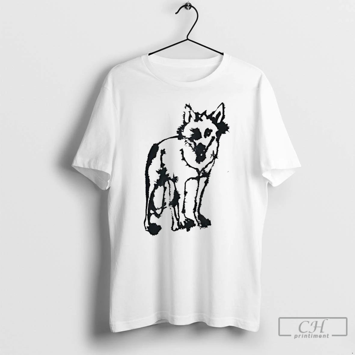 Classic Colouring Book Wolf