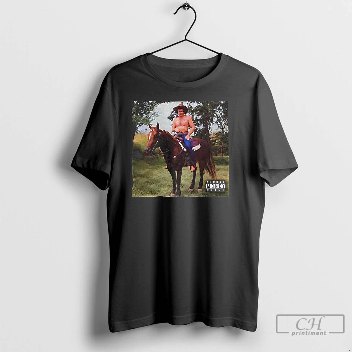 Classic Dale Earnhardt Riding Horse Retro
