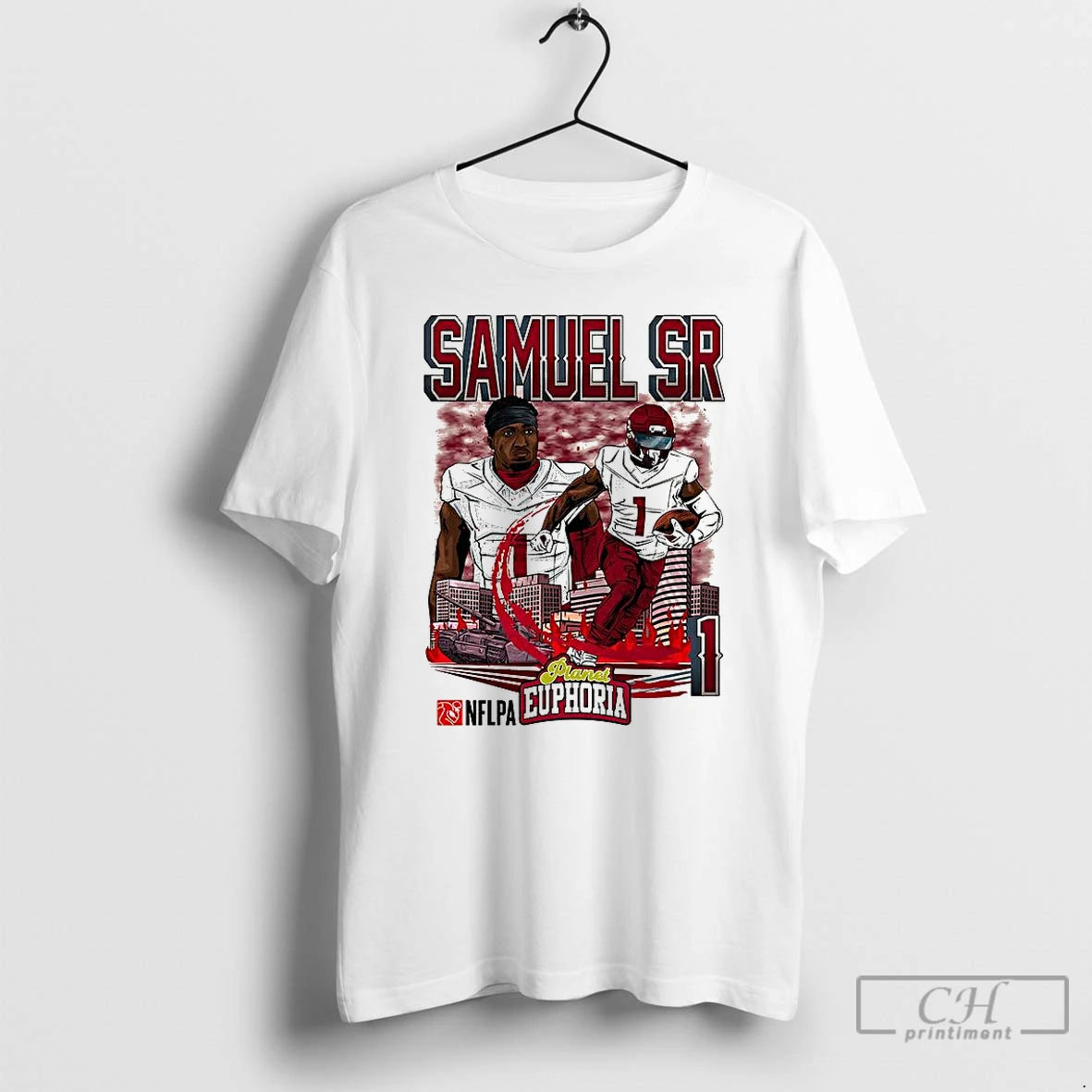Classic Deebo Samuel Sr Washington Commanders Football Tank Player Number 1 Cartoon T Shirts Sweater