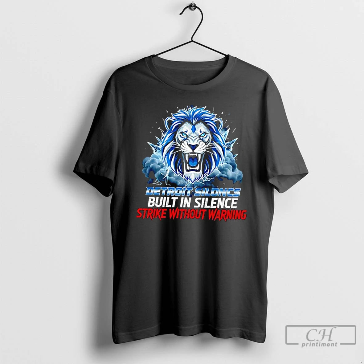 Classic Detroit Lions Built In Silence Strike Without Warning
