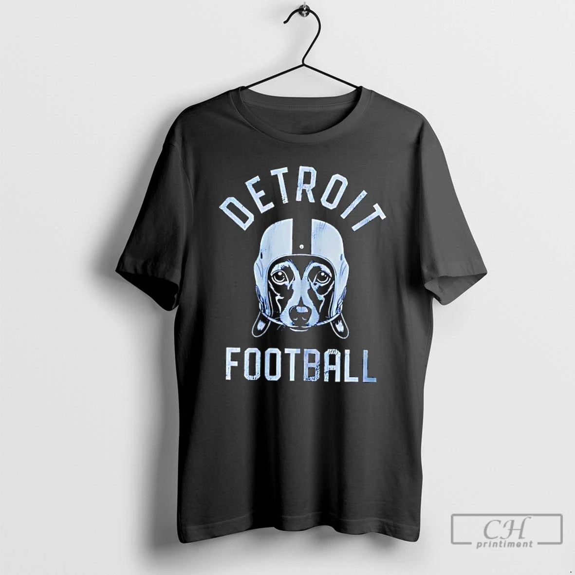 Classic Detroit Lions Football Dachshund