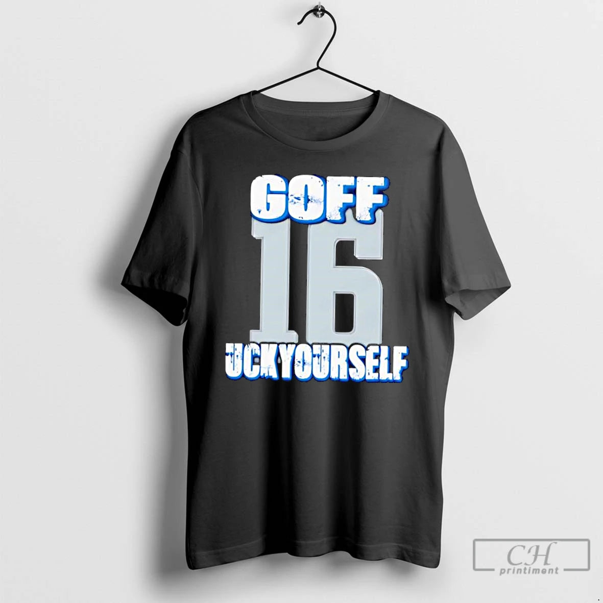 Classic Detroit Lions Jared Goff Uck Yourself 16