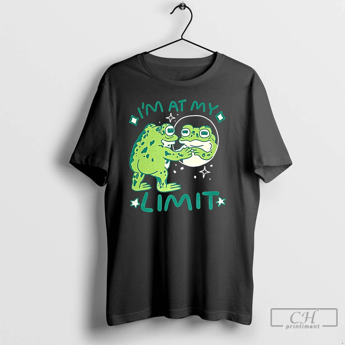 Classic Frog Im At My Limit Cartoon