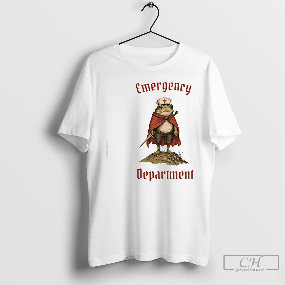 Classic Frog Medicine Emergency Department Nurse