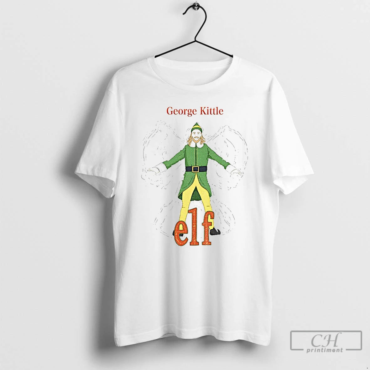 Classic George Kittle Buddy The Elf Merry Christmas