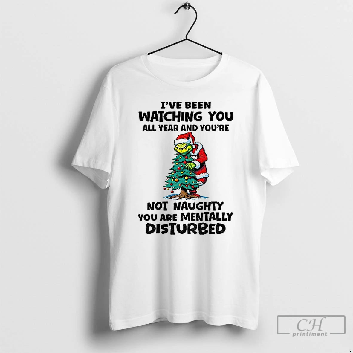 Classic Grinch Christmas Tree Ive Been Watching You All Year And Youre Not Naughty You