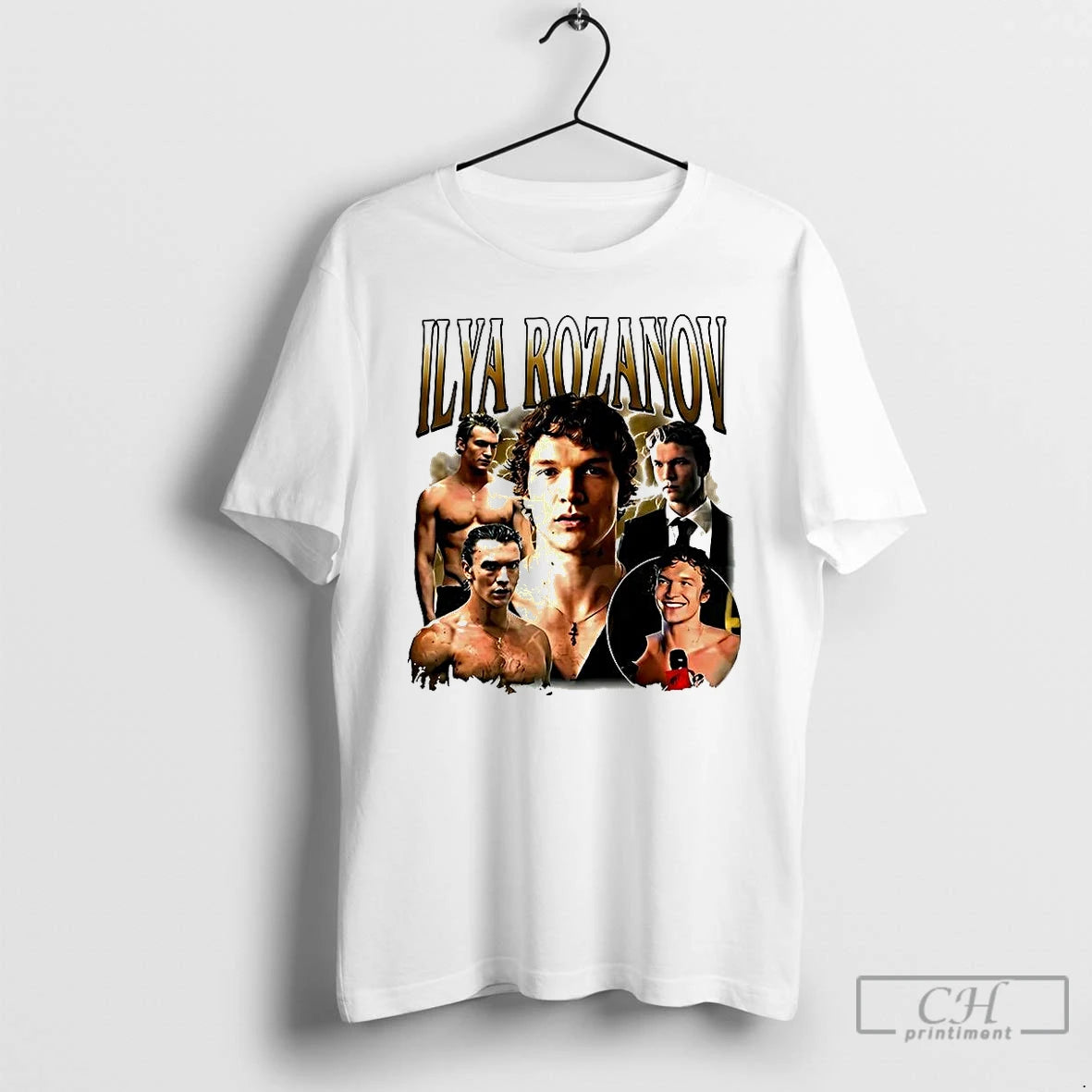 Classic Ilya Rozanov Heated Rivalry Hockey Romance 90s Style Graphic