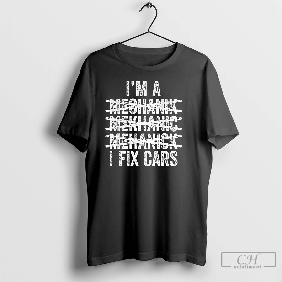 Classic Im A Mechanik Mekhanic Mehanick I Fix Cars Letter