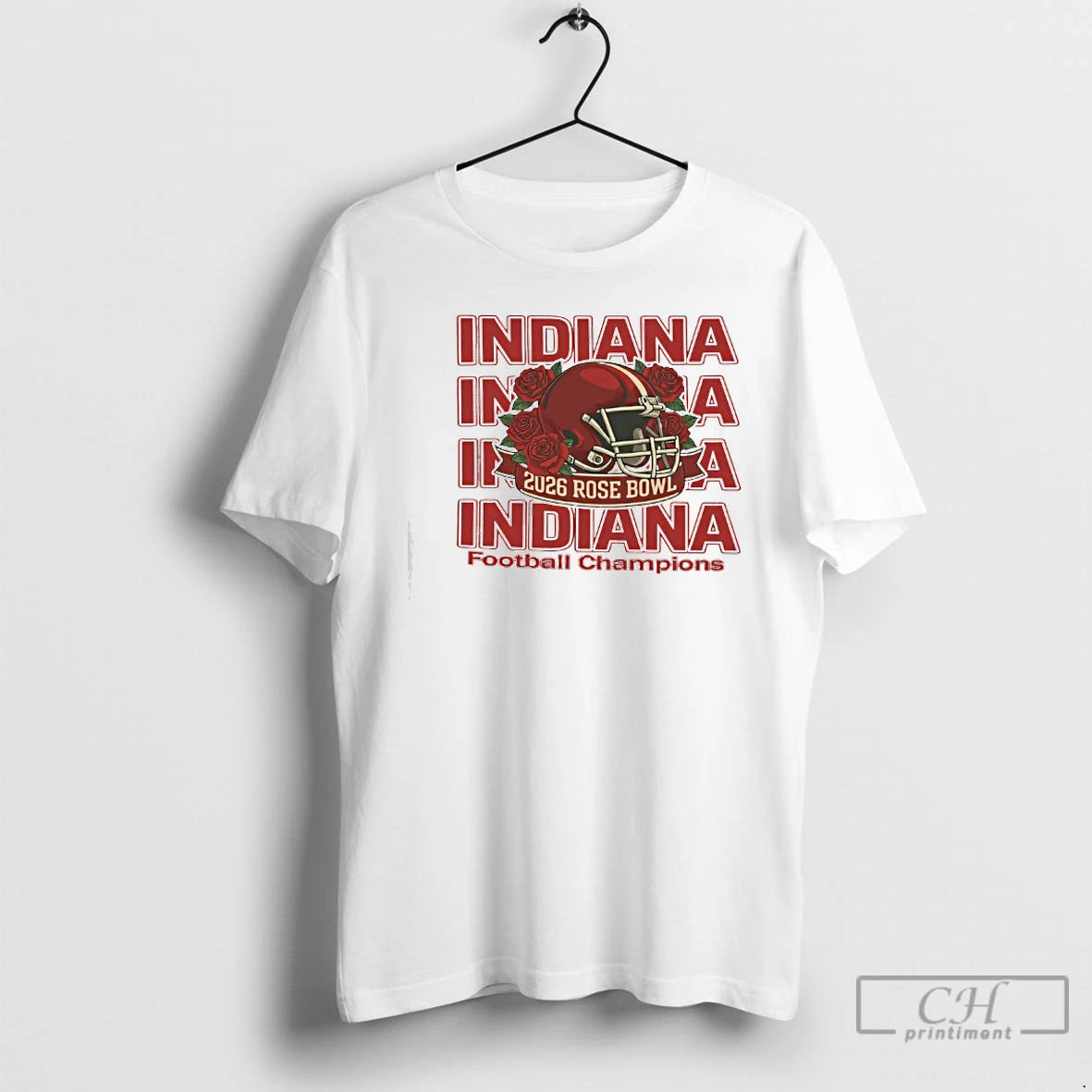 Classic Indiana Rose Bowl 2026 Football Vintage Helmet Rose Graphic